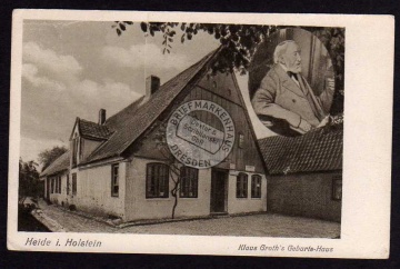 Heide Holstein Geburtshaus Klaus Groth 