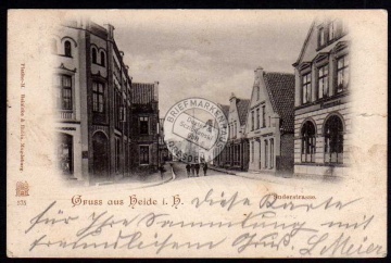 Heide Holstein Suderstrasse 1900 