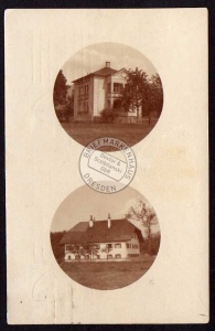 Salzburg Foto Karte Villa + Wohnhaus 1911 