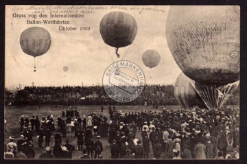 Berlin Ballon Startplatz Schmargendorf Wettfahrt 