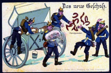 Das neue Geschoß Handgranaten 1911 