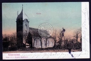 Hohenwestedt Kirche 1906 