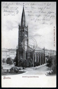 Berlin Zwölf Apostel Kirche Vollbild 1906 