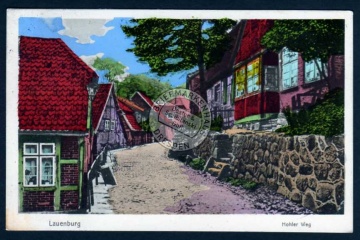 Lauenburg Hohler Weg 1912 