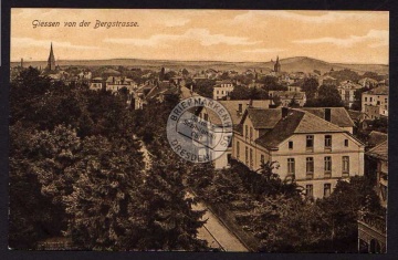 Gießen von der Bergstrasse 