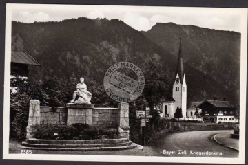 Bayer. Zell Kriegerdenkmal 1934 