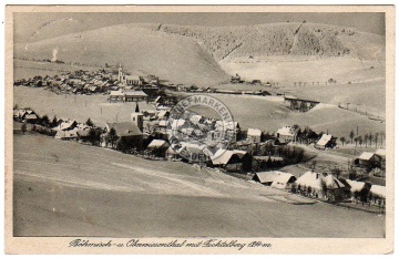 Oberwiesenthal mit Fichtelberg 1214 m 1931 