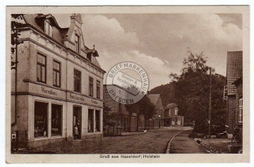 Haseldorf Holstein 1929 Warenhaus Rehrbehn 