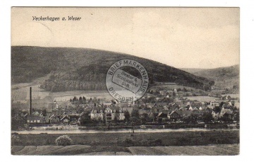 Veckerhagen a. Weser Fabrik Villa 1908 