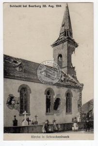 Schlacht bei Saarburg Kirche Schneckenbusch 