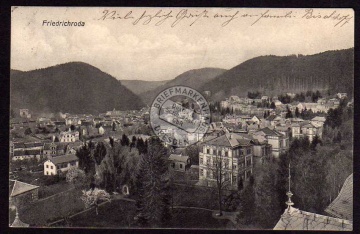 Friedrichroda 1910 Gesamtansicht 