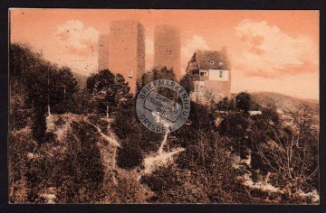 Burg Normannstein 1916 bei Treffurt Restaurant 