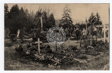 Massengrab in Montmedy 1915 