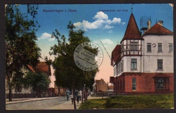 Munsterlager in Hann. Lagerstraße Post 1915 