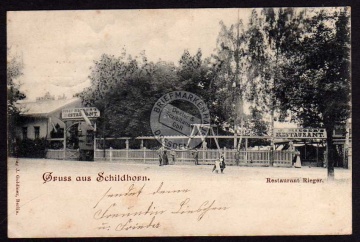 Berlin Gatow Schildhorn Restaurant Rieger 1900 