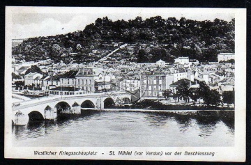 St. Mihiel Kirche vor Verdun 1915 