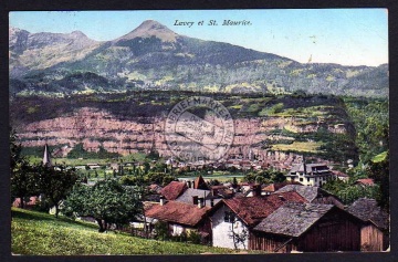 Lavey et St. Maurice 1915 