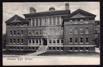Chelsea High School Manuf. Boston Mass. 1918 