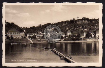 Pirna Posta 1937 Sächs. Schweiz 