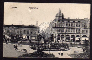Libau Rosenplatz 1917 Liepaja 