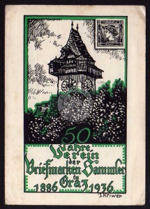 50 Jahre Verein d. Briefmarken Sammler Graz 