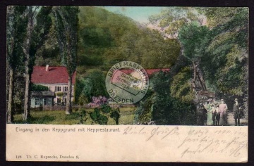 Keppgrund mit Kepprestaurant 1906 