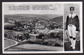 Schneeberg Sa. Bergmann Uniform 