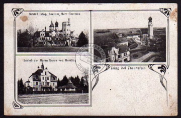 Ising Schloß Czermak Baron Hertling 1922 