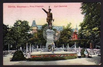 Görlitz Blockhaus u. Prinz Friedrich Carl 1909 