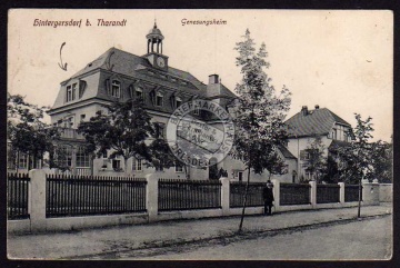 Hintergersdorf b. Tharandt Genesungsheim 1918 