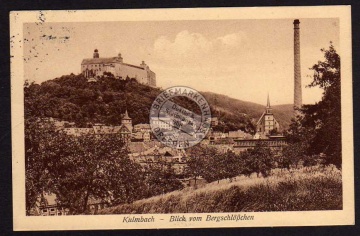 Kulmbach Blick vom Bergschlößchen 