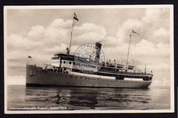Salonschnelldampfer Rugard 20.8.1927 auf See 