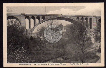 Luxembourg Le Pont Adolphe & Vallee de la Petr 