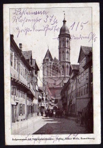 Braunschweig Andreaskirche 1916 Vollbild 