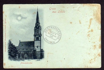 Löbau Nikolaikirche 1900 