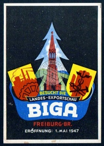 Freiburg Br. Landes-Exportschau BIGA, 1947 