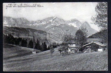 Gschwandnerbauer Alm Restauration 1911 Gasthof 