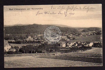 Bad Liebenstein von Reichshöhe 1910 