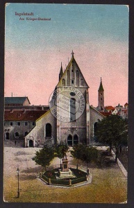 Ingolstadt Am Krieger Denkmal 1919 