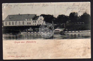 Nünchritz Gasthof 1902 Restaurant Dampfer 