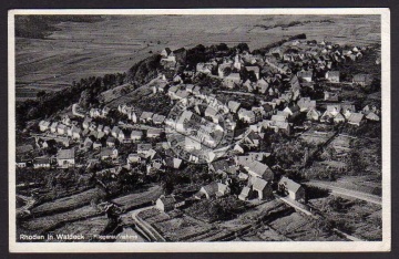 Rhoden (Diemelstadt) Luftbild Flugzeugaufnahme 