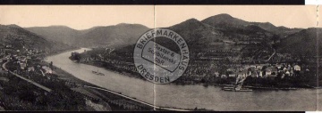Blick vom Dubitzer Kirchl 3teil. Panorama 1906 