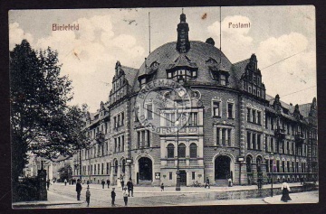 Bielefeld Postamt ca. 1915 