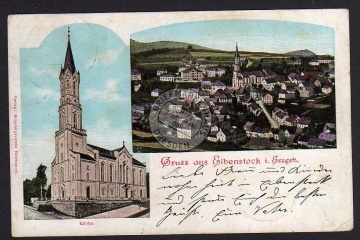 Eibenstock i. Erzgeb. Kirche 1906 