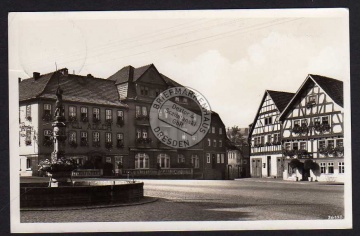 Vacha Rhön 1939 Markt Gastwirtschaft Fleischer 