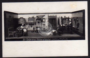 Oederan Alt Oederaner Weberstübchen  1927 