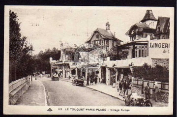 Le Touquet Paris Plage Village Suisse 1937 