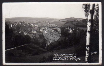 Lauenstein Erzg. 1937 Wintersportplatz 
