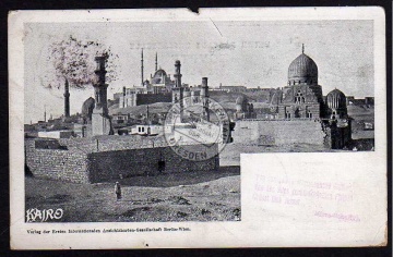 Kairo Ägypten Egypte 1898  Moschee 