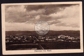 Nisch Panorama 1917 Niš 